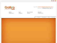 Tablet Screenshot of galileodiagnostics.com